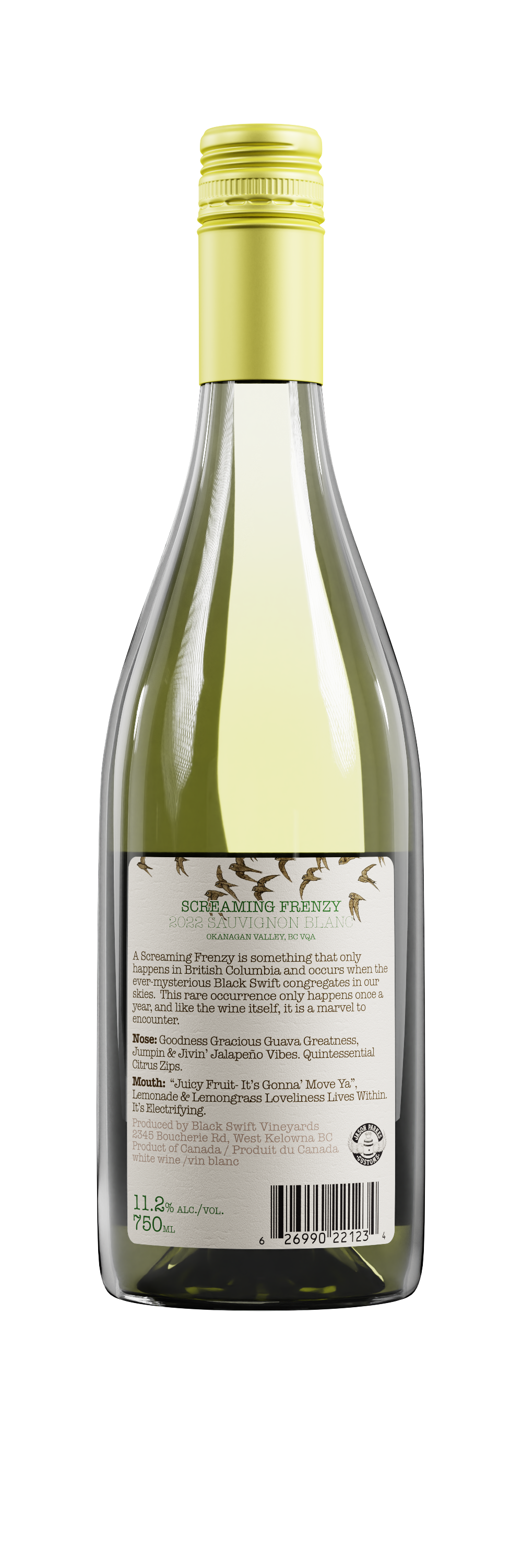 Screaming Frenzy 2022 Sauvignon Blanc